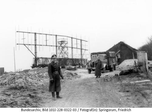 Frankreich, Funkfeuer "Knickebein", Bau