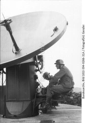 Im Westen, Radar "Würzburg"