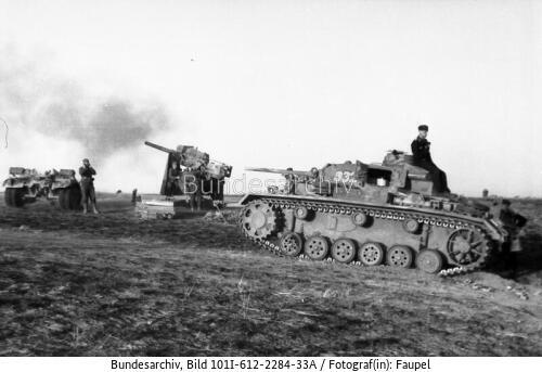 Russland-Süd, Panzer III, 8,8-cm Flak