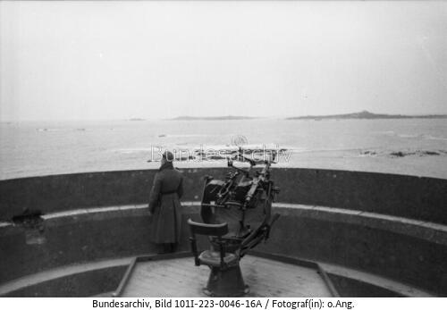 Guernsey, Flak-MG-Stellung