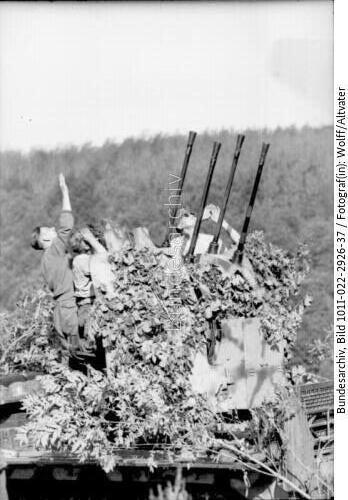 Russland, Unternehmen Zitadelle, Vierlingsflak