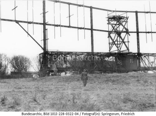 Frankreich, Funkfeuer "Knickebein", Bau