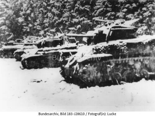 Ardennenoffensive,  zerstörte US-Panzer