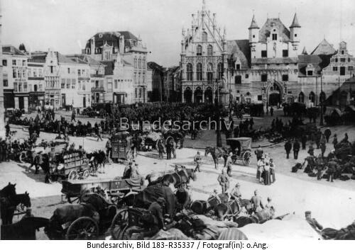 Belgien, Mecheln, Marktplatz