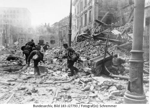 Warschauer Aufstand, Straßenkämpfe