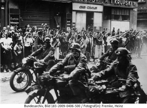 Polen, Posen, Einmarsch der Wehrmacht