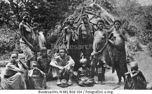 Deutsch-Südwestafrika, Buschleute
