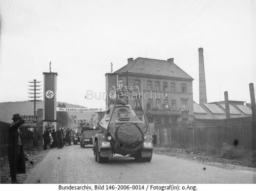 Anschluss sudetendeutscher Gebiete, Aussig