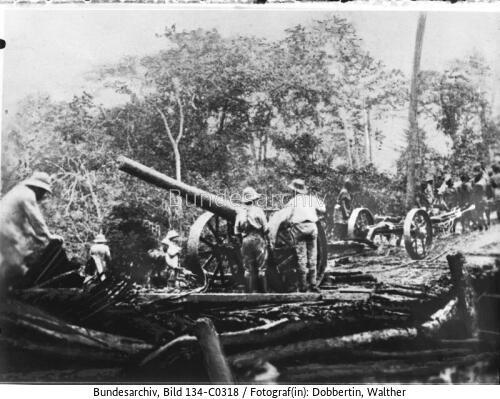 Deutsch-Ostafrika, Geschütz SMS "Königsberg"