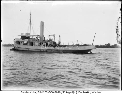 Deutsch-Ostafrika, Schiff "Adjutant"
