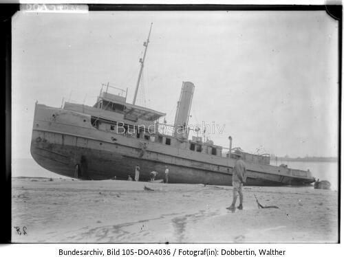 Deutsch-Ostafrika, Schiff "Adjutant"
