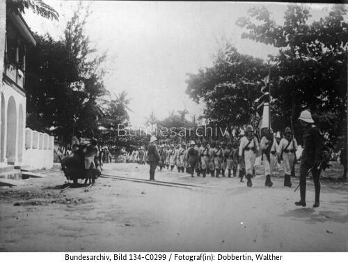 Deutsch-Ostafrika, Daressalam, Landungskorps