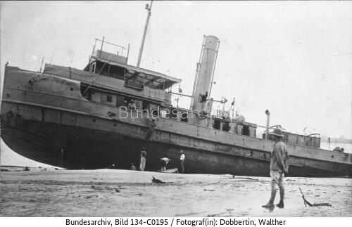 Deutsch-Ostafrika, Schiff "Adjutant"