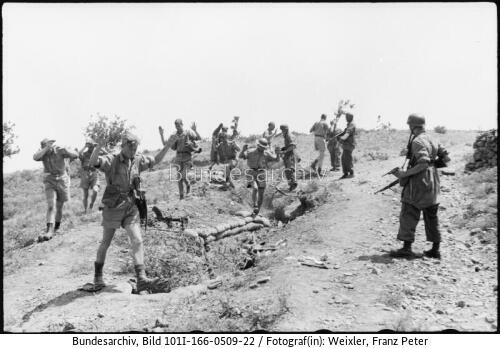 Kreta, Gefangennahme britischer Soldaten