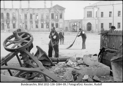Russland, Mogilew, Zwangsarbeit von Juden