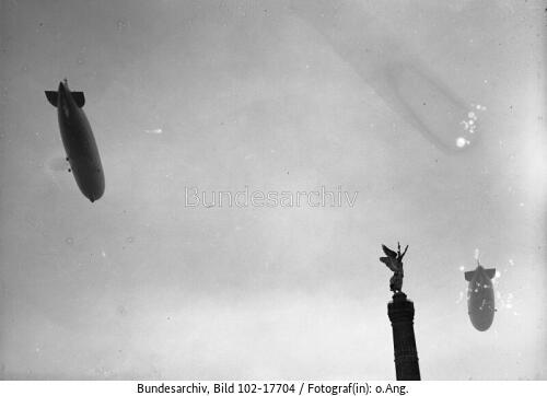 Berlin, Zeppelin LZ 129, LZ 137