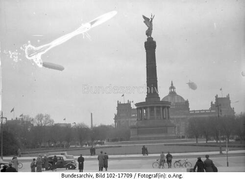 Berlin, Zeppelin LZ 129, LZ 137