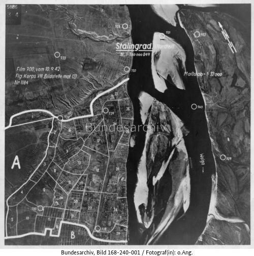 Russland, Kampf um <span class="match">Stalingrad</span>, Luftbild