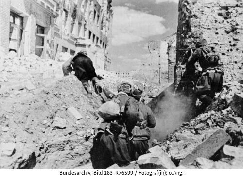 Russland, Kampf um <span class="match">Stalingrad</span>, russische Soldaten