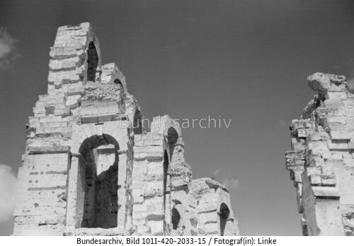 Tunesien, El Djem, Amphitheater