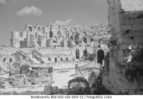 Tunesien, El Djem, Amphitheater