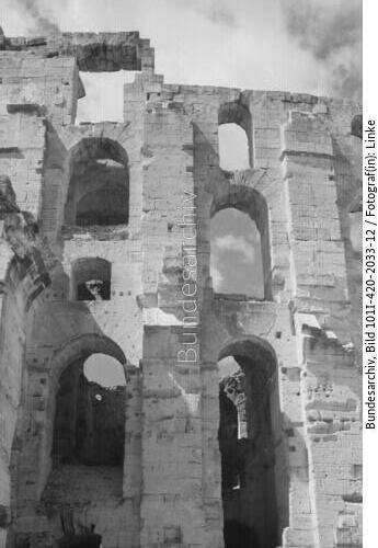 Tunesien, El Djem, Amphitheater