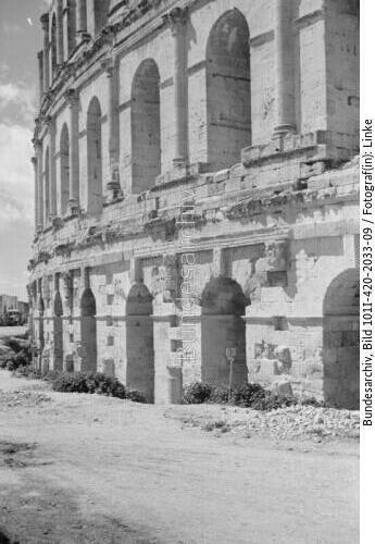 Tunesien, El Djem, Amphitheater