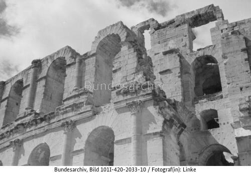 Tunesien, El Djem, Amphitheater