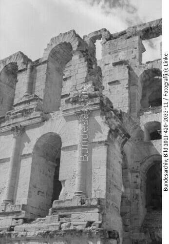 Tunesien, El Djem, Amphitheater