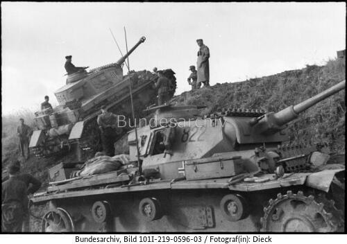 Russland-Mitte/Süd, Panzer III, Panzer IV