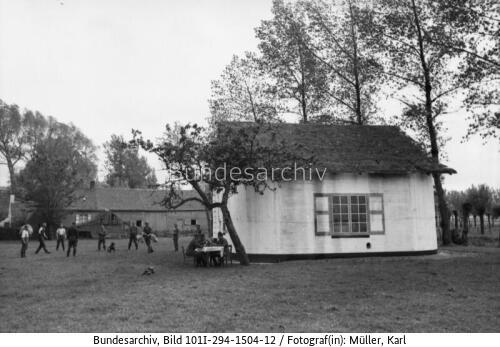 Belgien, Westkapelle, getarnte Bunker