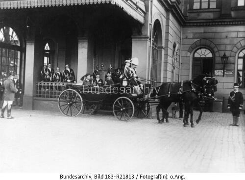 Potsdam, Prinz Chun, Delegation aus China