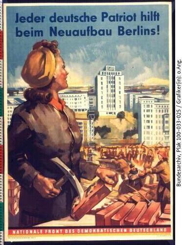 Berlin, NAW, Aufruf zum Wiederaufbau
