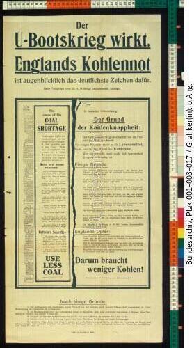 Kriegspropaganda, U-Bootkrieg
