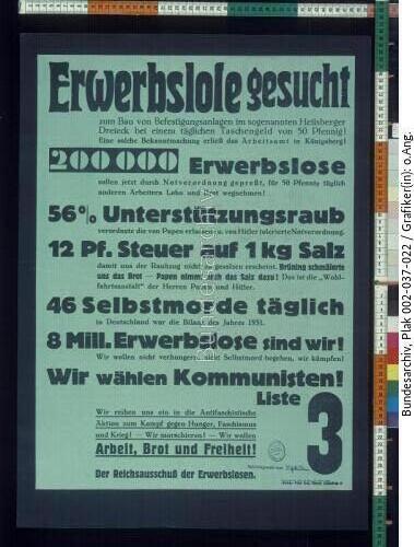 Reichstagswahl, Wahlaufruf für die KPD