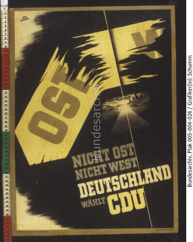 Bundestagswahl, CDU-Wahlplakat