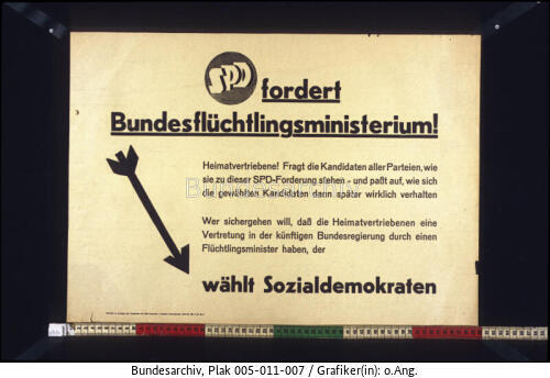 Bundestagswahl, SPD-Wahlplakat