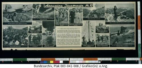 Wandzeitung in polnischer Sprache