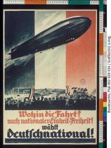 Reichstagswahl, Wahlplakat der DNVP