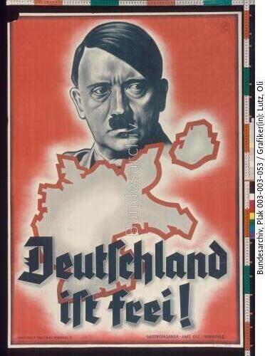 Reichstagswahl, Volksabstimmung, Wahlplakat NSDAP