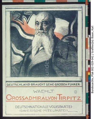 Reichstagswahl, Wahlplakat der DNVP