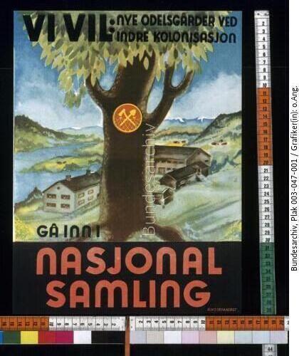 Norwegen, Werbung Nationale Sammlung
