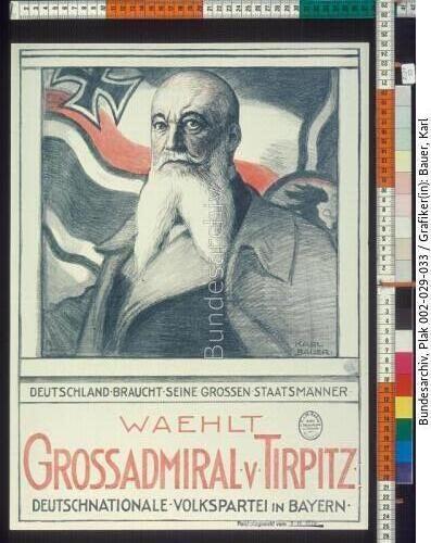 Reichstagswahl, Wahlplakat der DNVP
