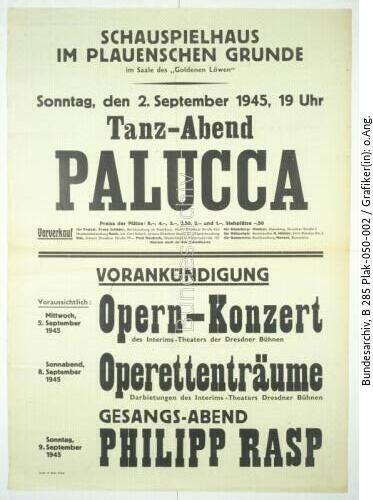 Freital, Tanzauftritt Gret Palucca