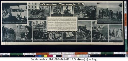 Wandzeitung in polnischer Sprache