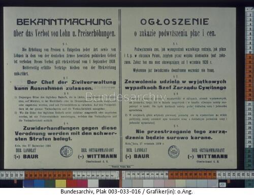 Polenfeldzug, Kolo, Preistreiberei