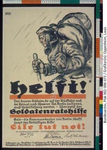 Demobilisierung, Soldatenhilfe Berlin