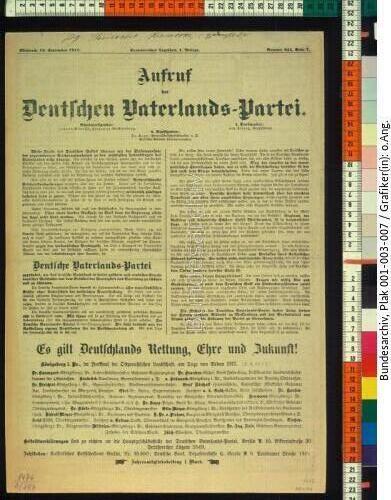 Kriegsziele, Durchhalteparolen