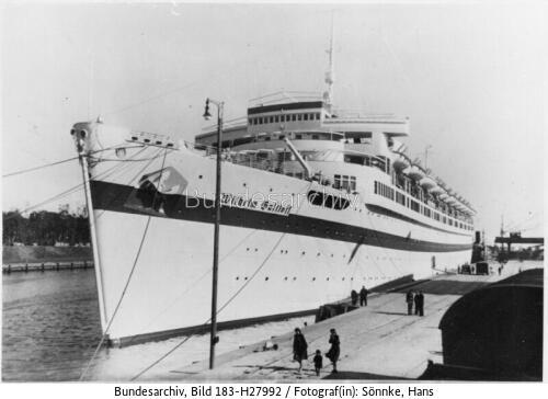 Danzig, Lazarettschiff  "Wilhelm Gustloff"
