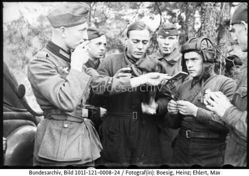 Polen, Treffen deutscher und russischer <span class="match">Soldaten</span>